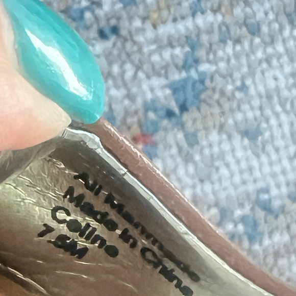 Style & Co Brown Peep Toe Heels - Picture 6 of 8